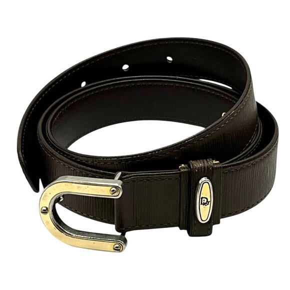 126. Dior Vintage Gold/Silver Belt main image 9